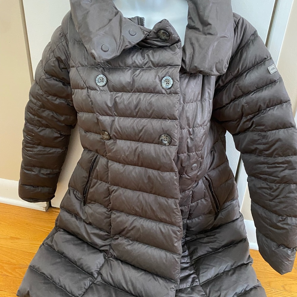 North face 3/4 length warm coat